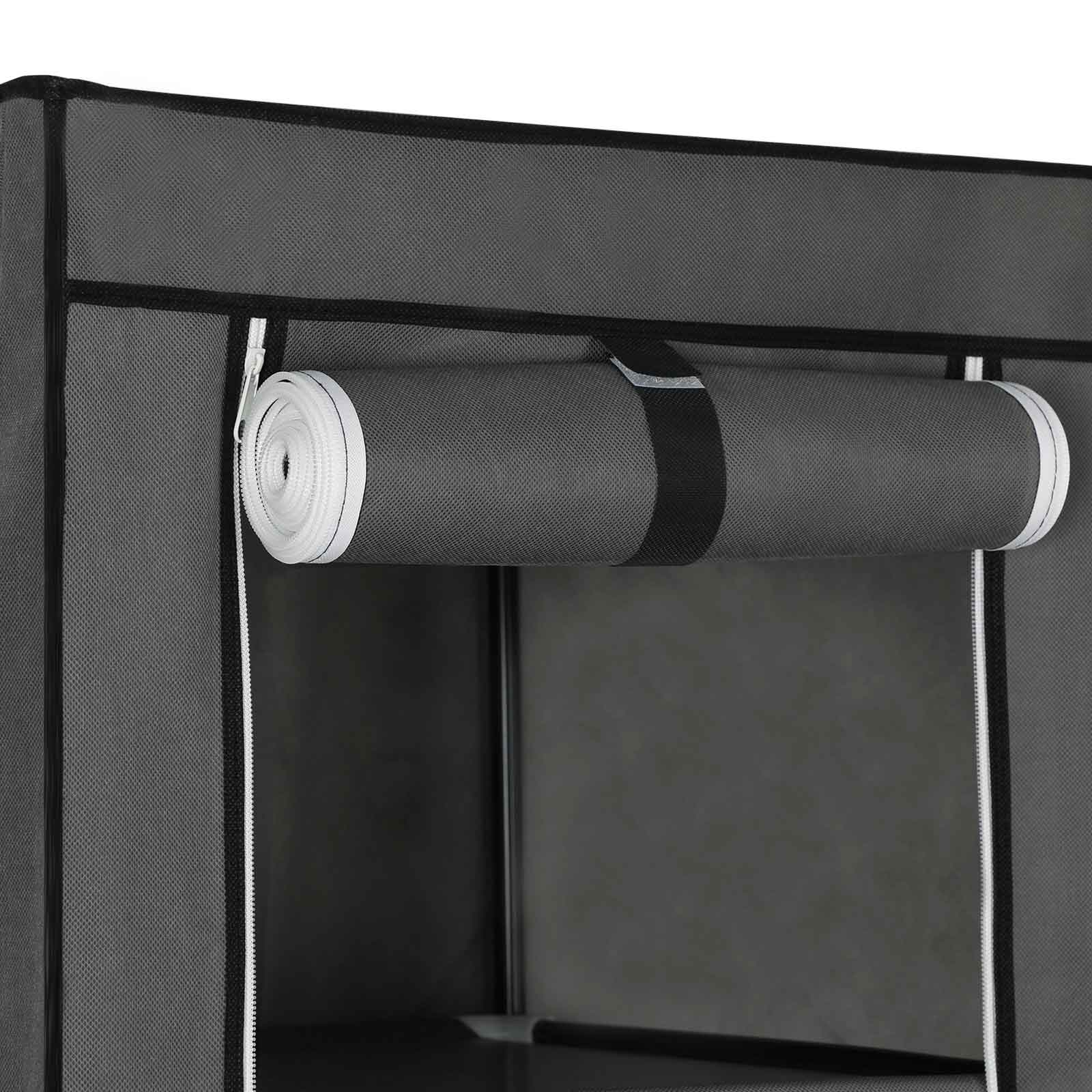Kleiderschrank 175 x 150 cm Grau