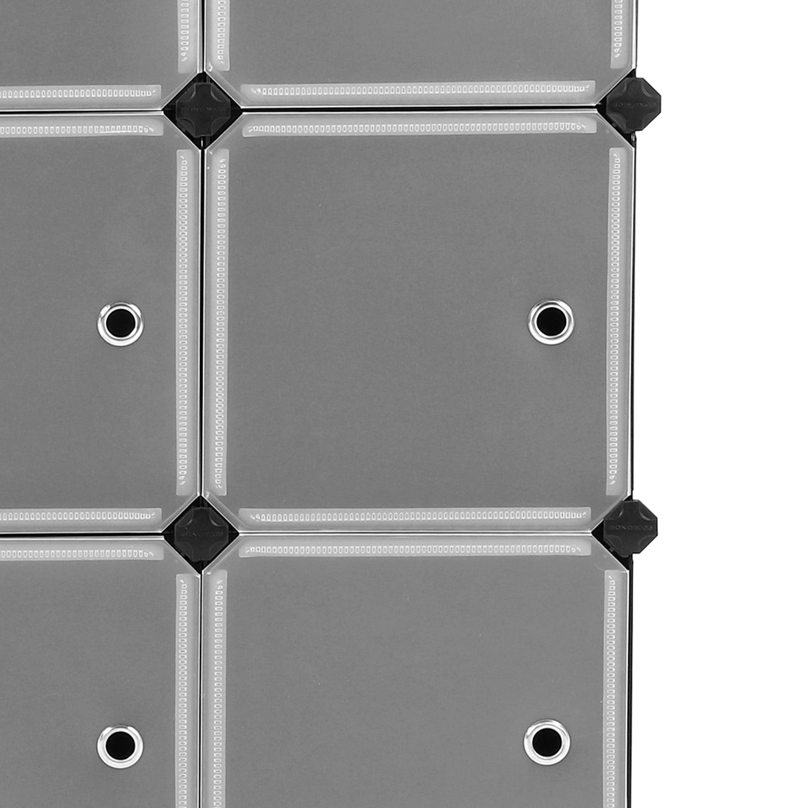 Kunststoffschrank mit 9 Würfeln