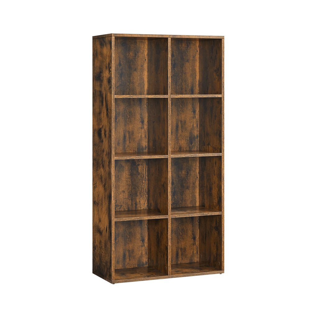 Bücherregal mit 8 Fächern