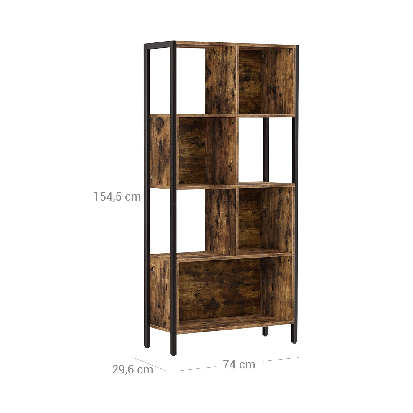 Bücherregal Industrie-Stil