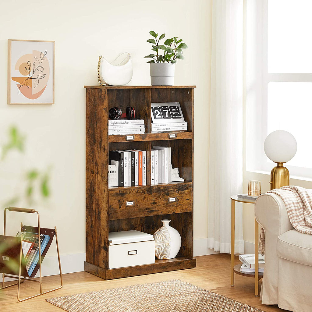 Bücherregal mit 4 Ebenen