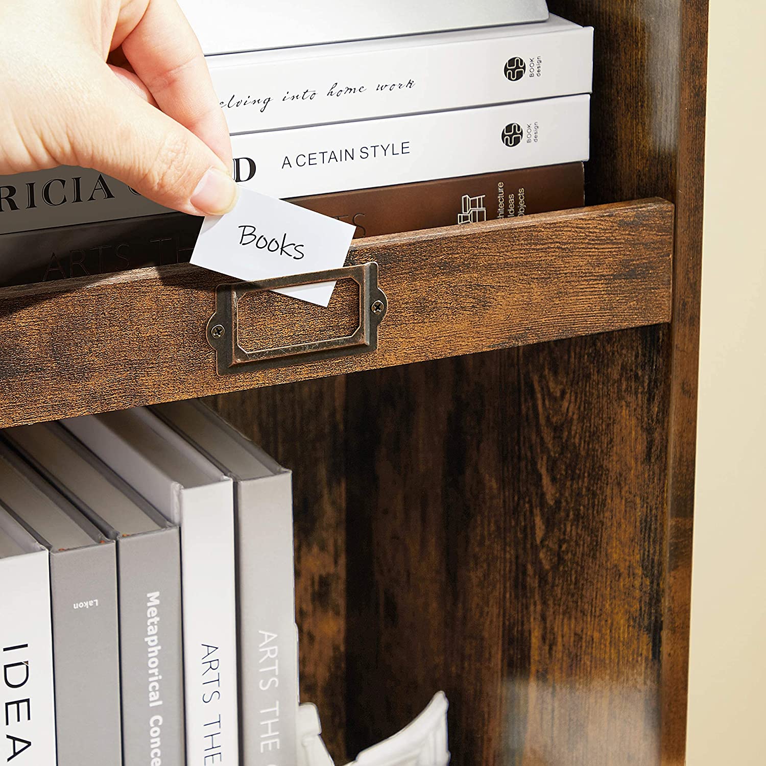 Bücherregal mit 4 Ebenen
