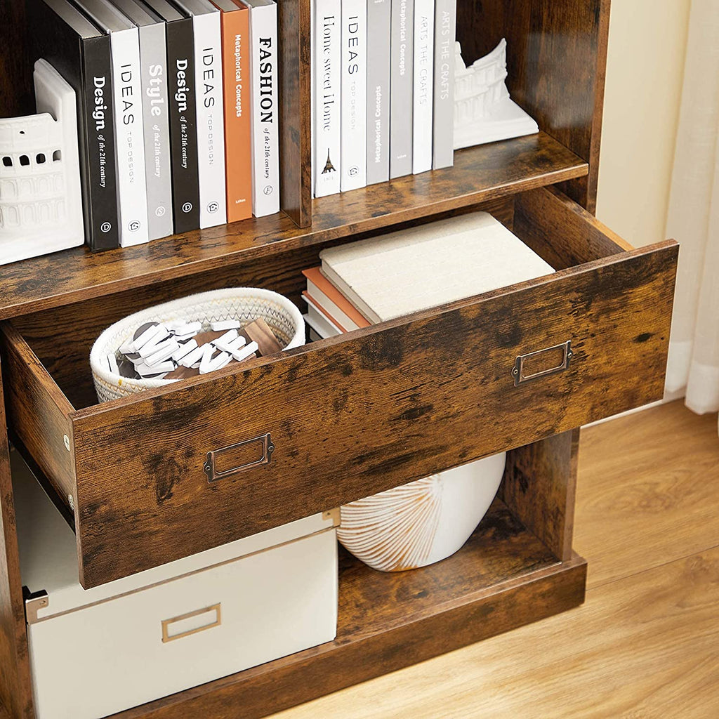 Bücherregal mit 4 Ebenen