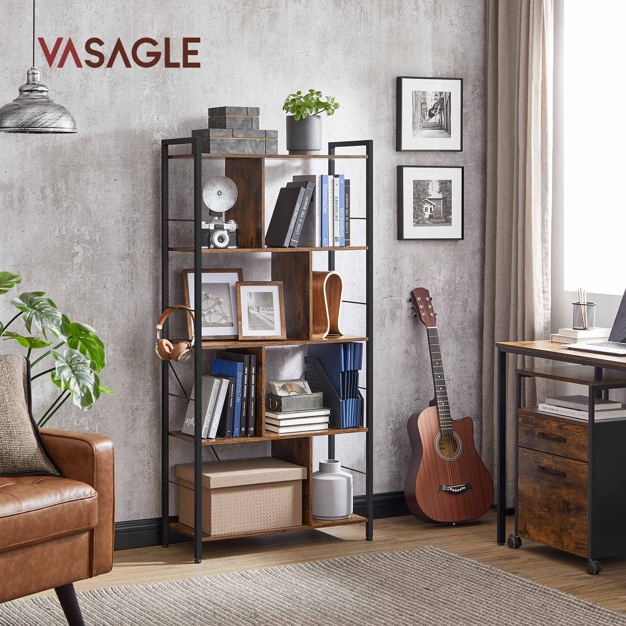 Bücherregal mit 5 Ebenen