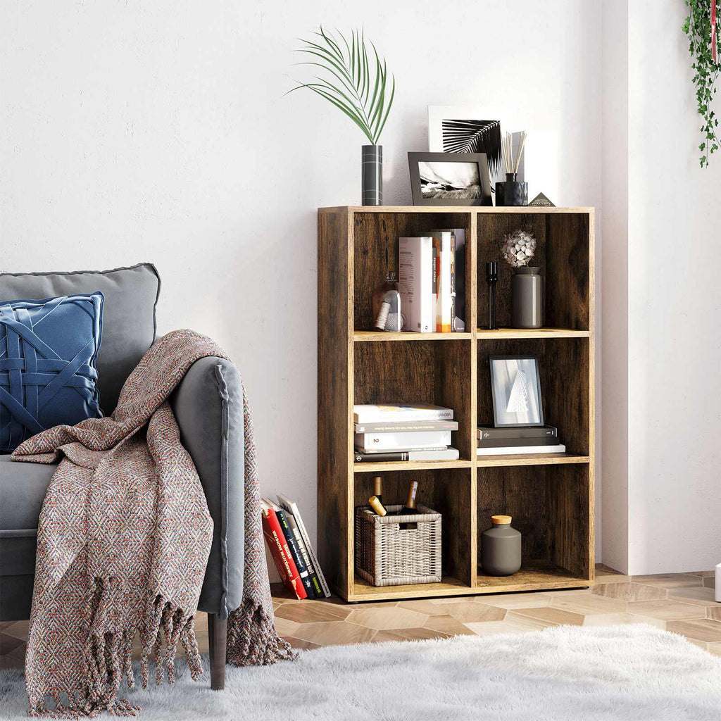 Bücherregal 65,5 x 30 x 97,5 cm Dunkelbraun