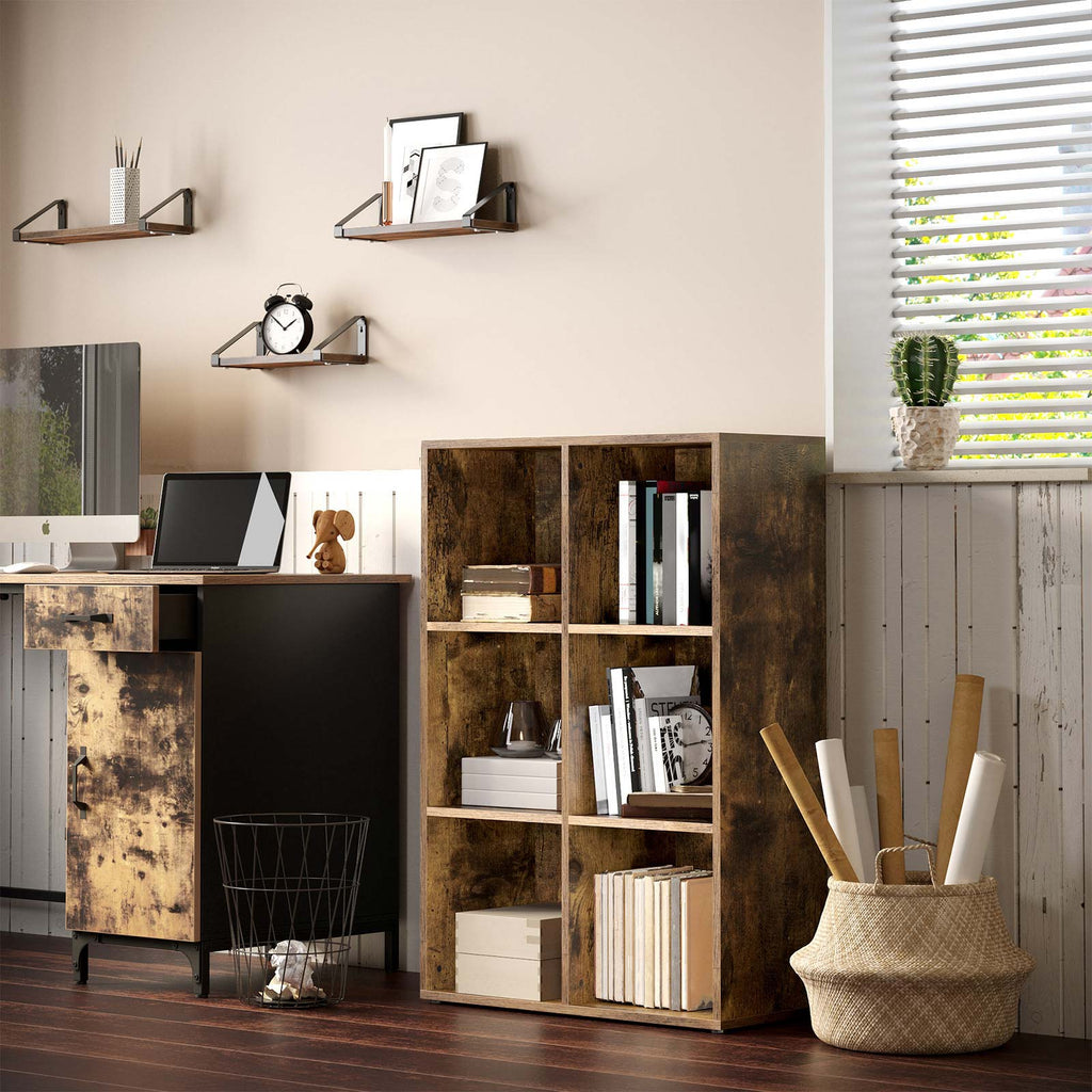 Bücherregal 65,5 x 30 x 97,5 cm Dunkelbraun