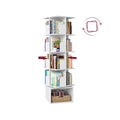 Custos Kollektion - Drehbares Bücherregal mit offenen Fächern und 5 Ebenen