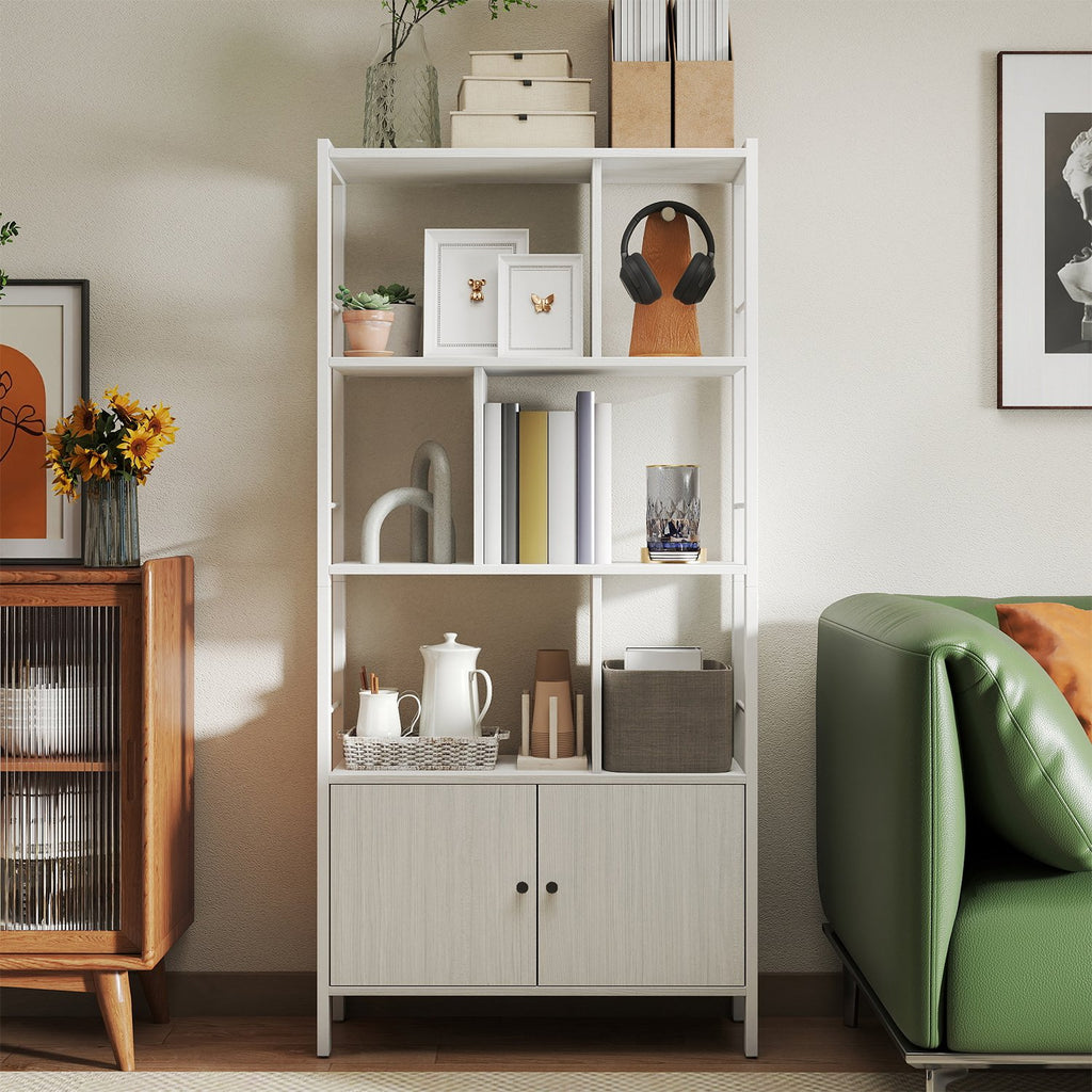 Bücherregal mit 4 offenen Regalebenen modern