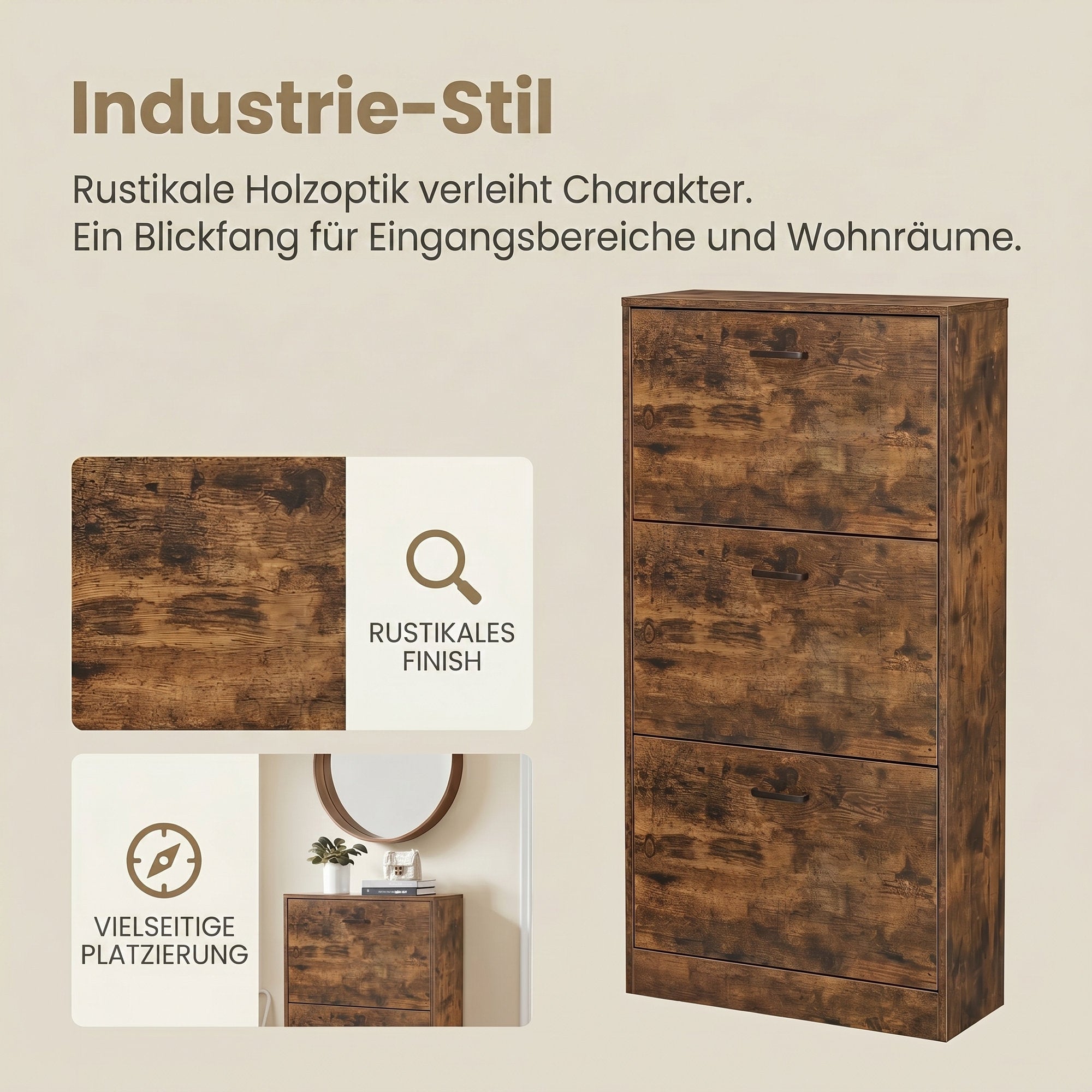 Schuhschrank, Schuhregal, Schuhkipper