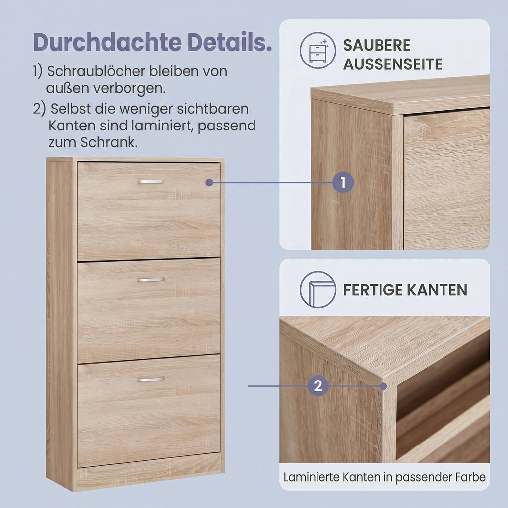 Schuhschrank, Schuhregal, Schuhkipper