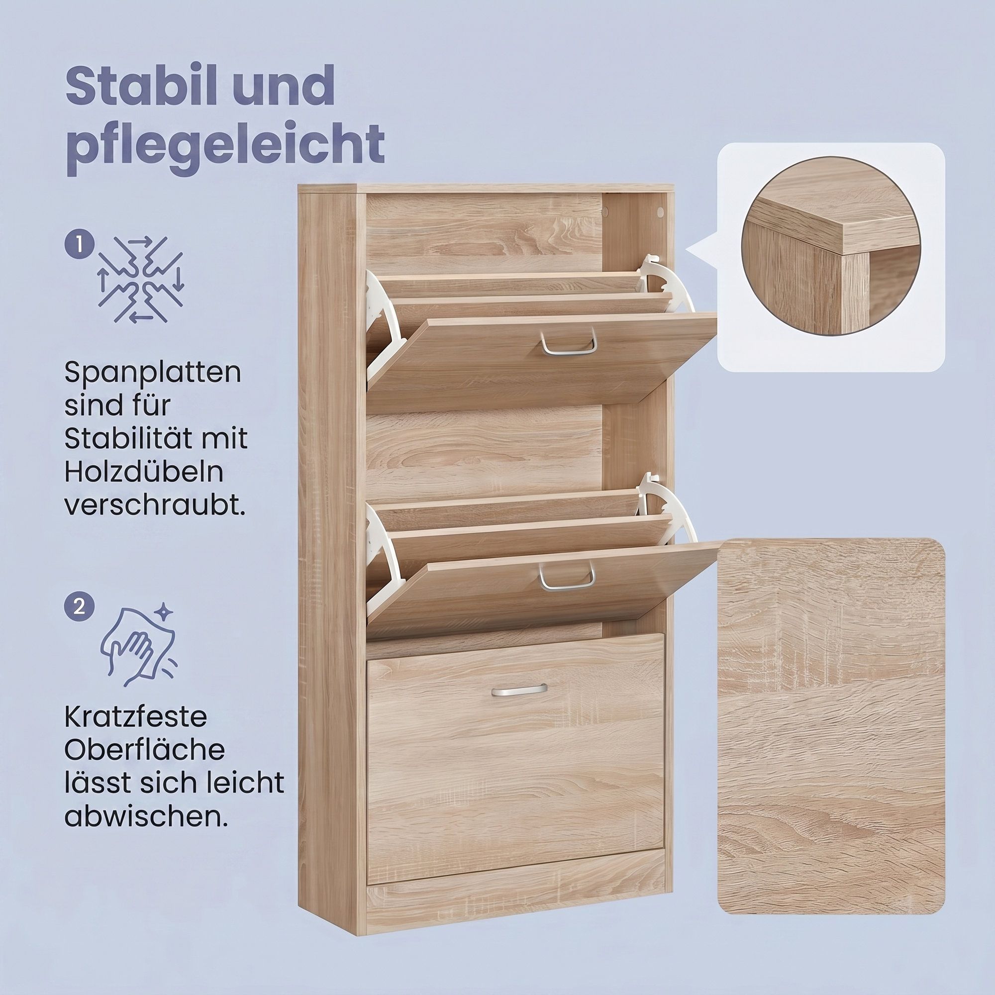 Schuhschrank, Schuhregal, Schuhkipper