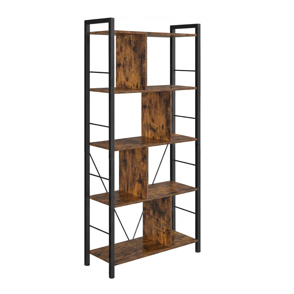 5 stufiges Regal, Bücherregal, Standregal