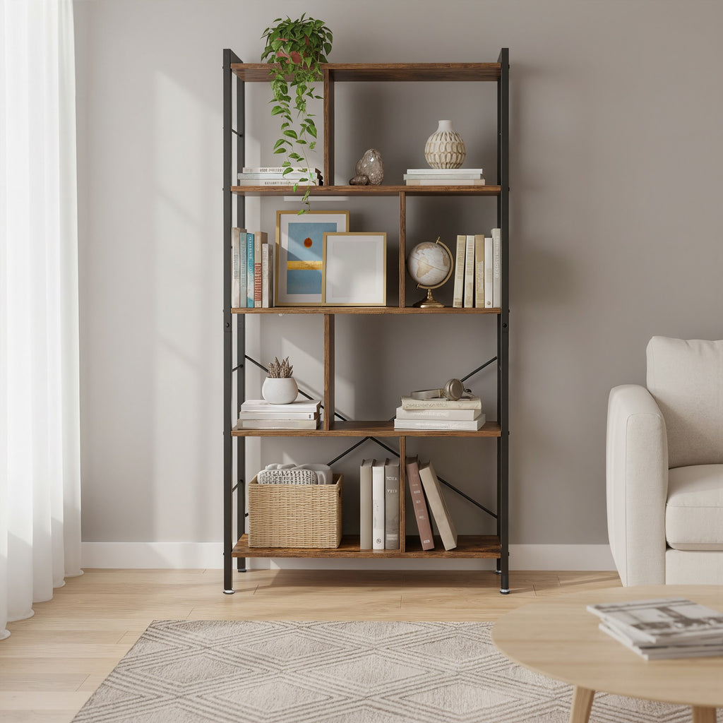 5 stufiges Bücherregal, Regal, Standregal