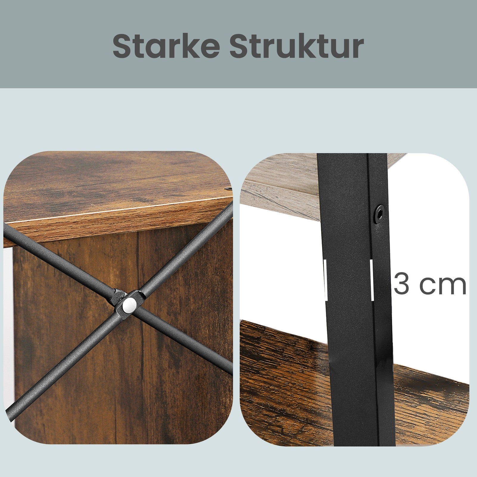 5 stufiges Bücherregal, Regal, Standregal