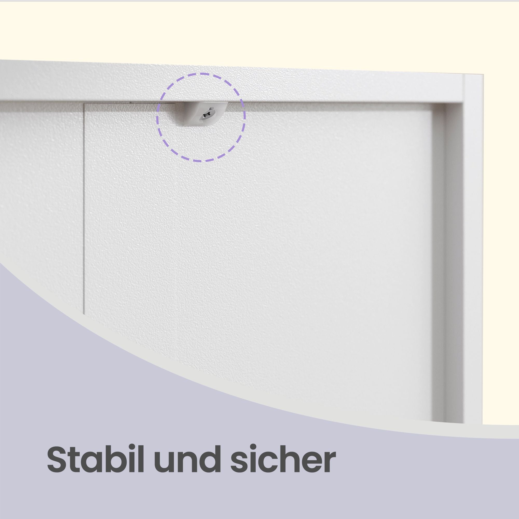 6 stufiges Bücherregal, Standregal im skandinavischen Stil, für Wohnzimmer
