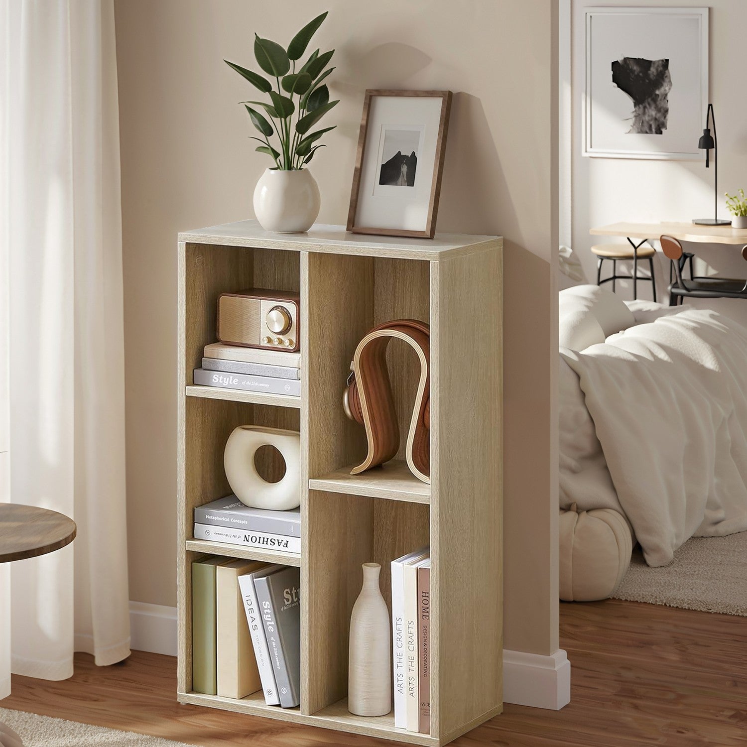 Bücherregal, Bücherschrankl, mit 5 Fächern