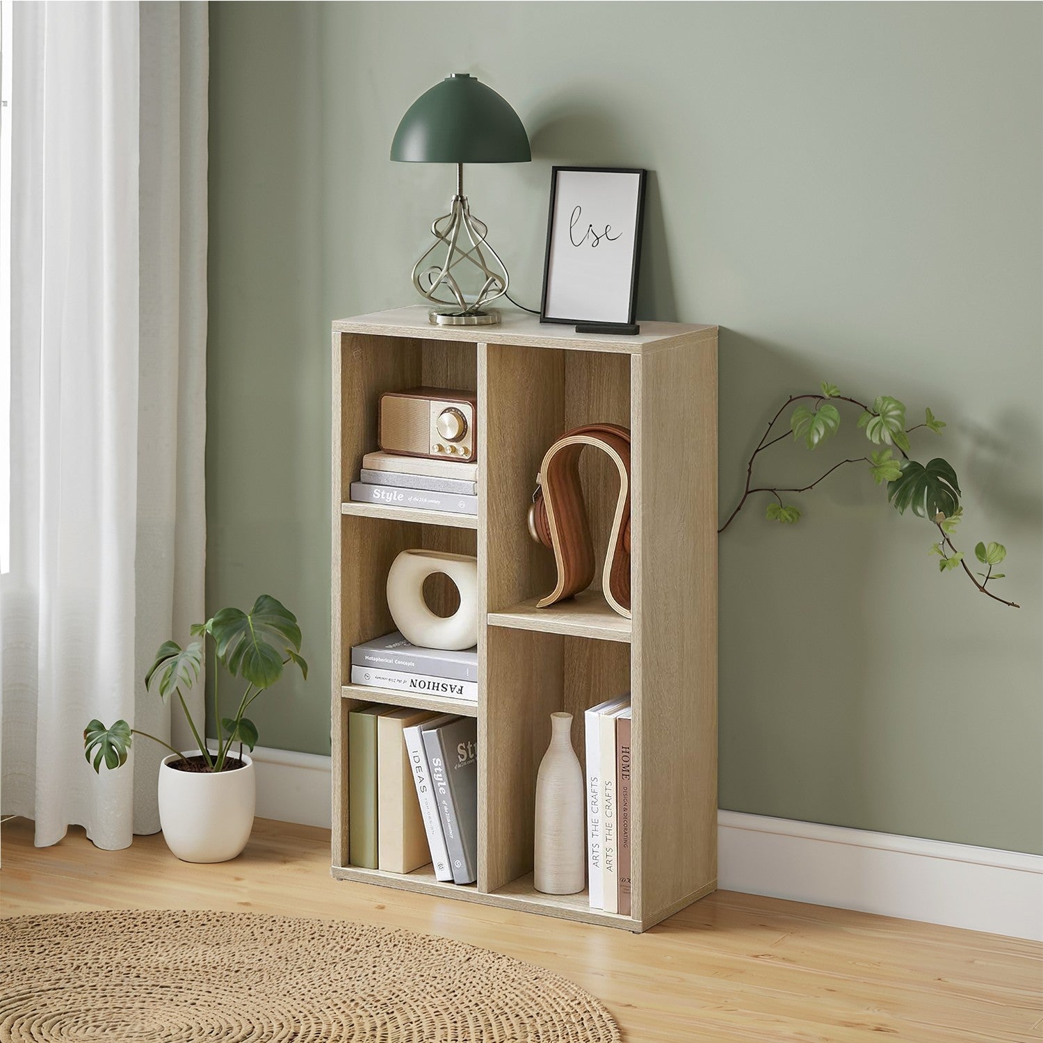 Bücherregal, Bücherschrankl, mit 5 Fächern