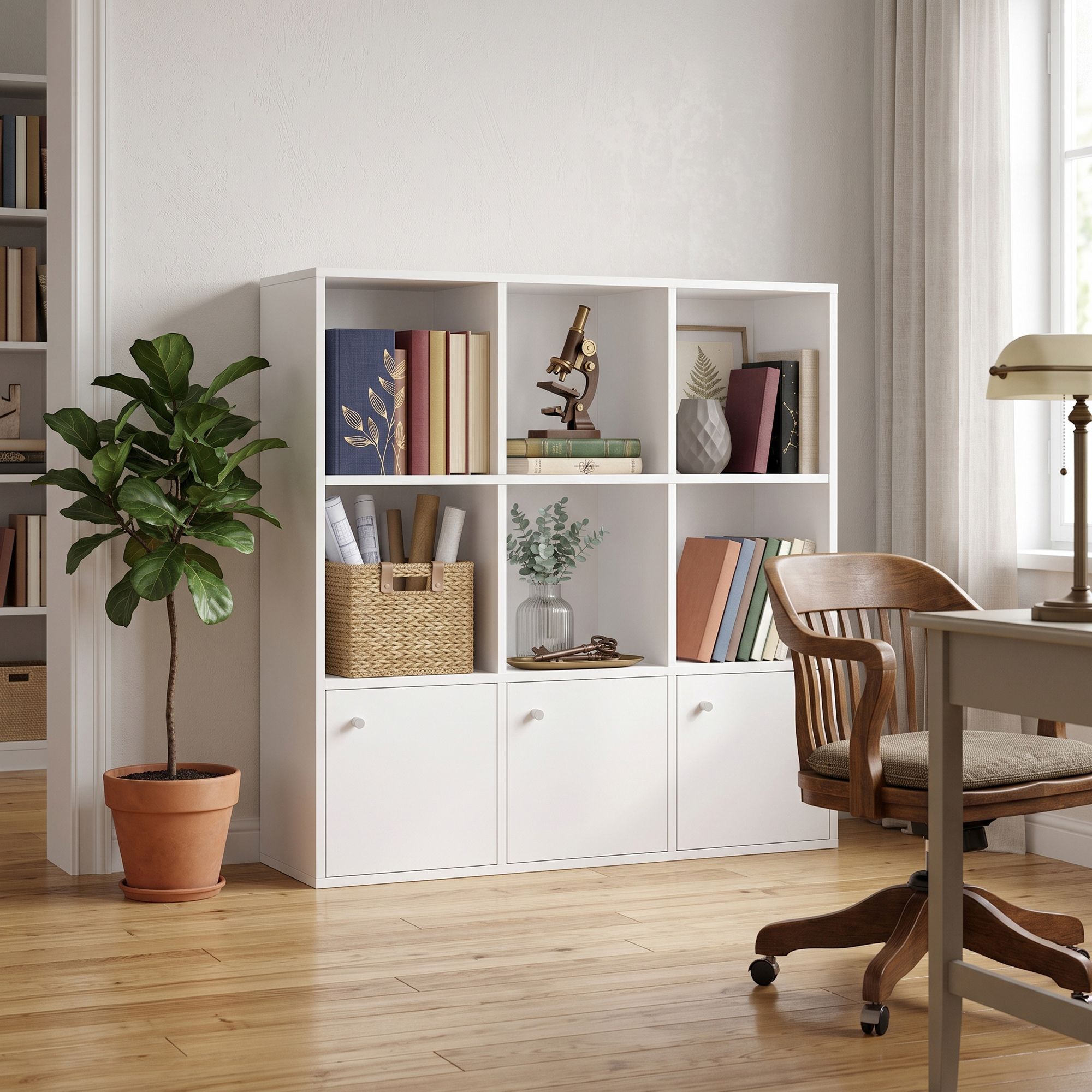 3 stufiges Bücherregal, Aufbewahrungsregal, Standregal