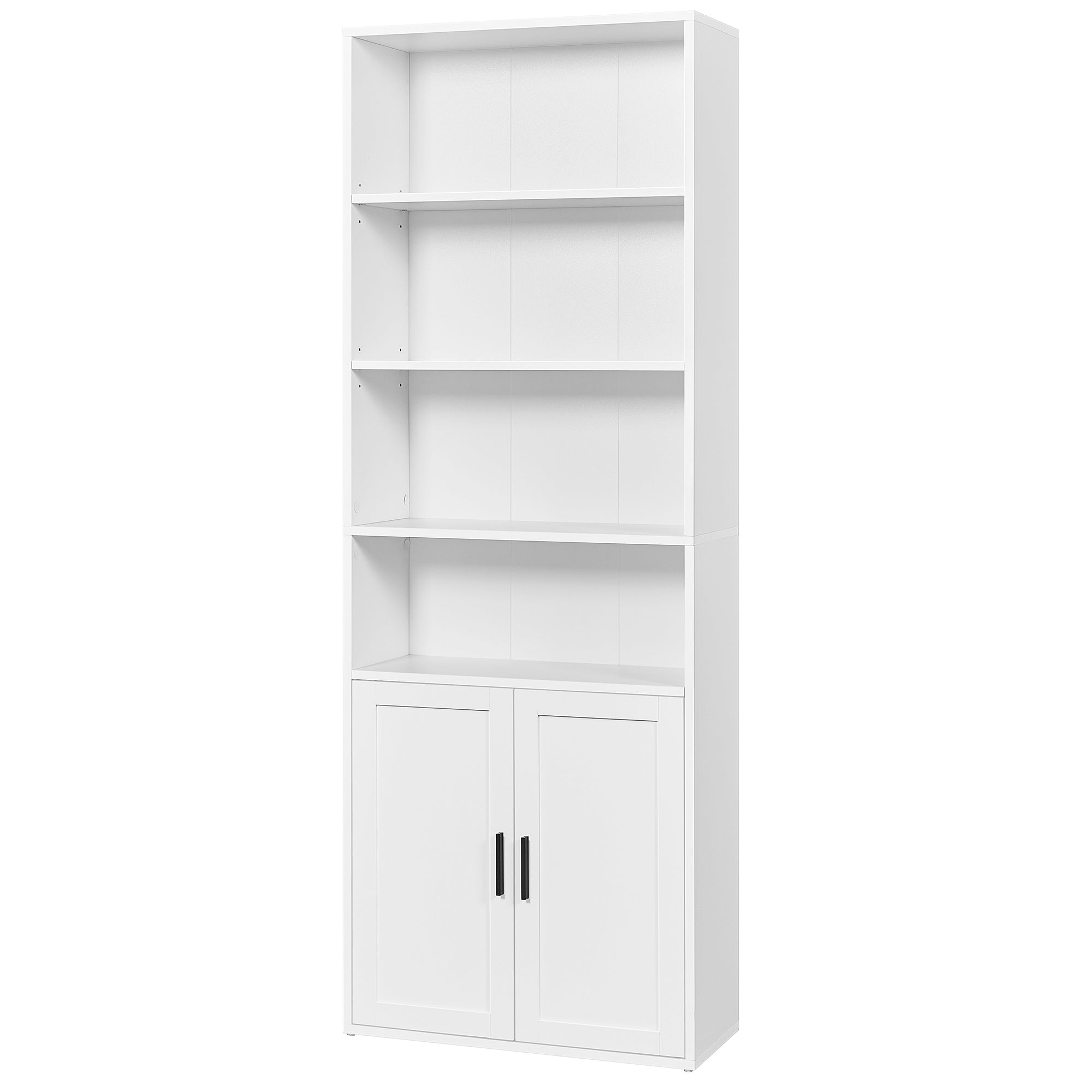CUSTOS Kollektion Regal mit 6 Ebenen wolkenweiß