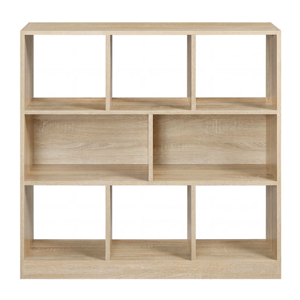 Würfelregal mit 8 offenen Fächern, Regal flexibel stellbar, Standregal für Büro oder Wohnzimmer