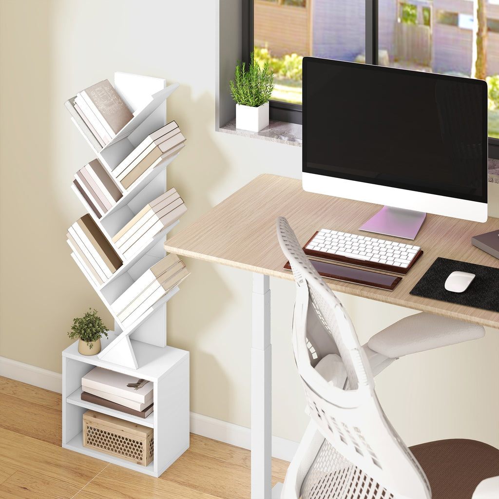 Standregal in Baumform, Bücherregal, 20