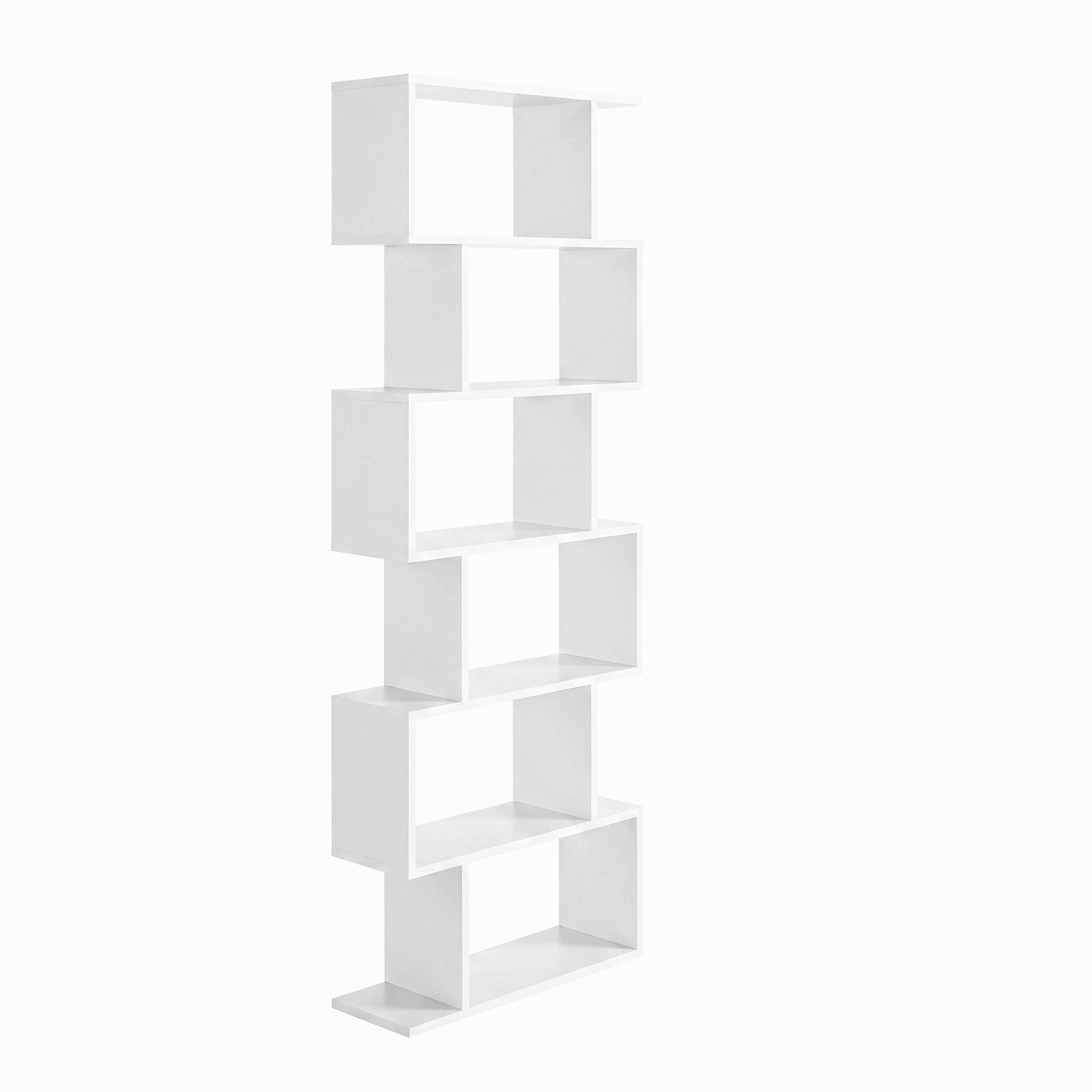 VASAGLE Bookshelves, 6-Tier Bookcase, Room Divider