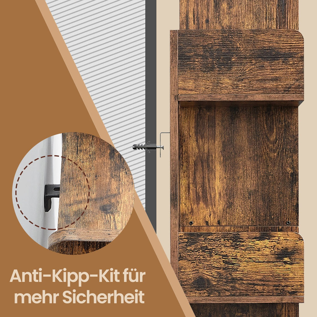 Bücherregal, Regal mit 13 Fächern, Aufbewahrungsregal