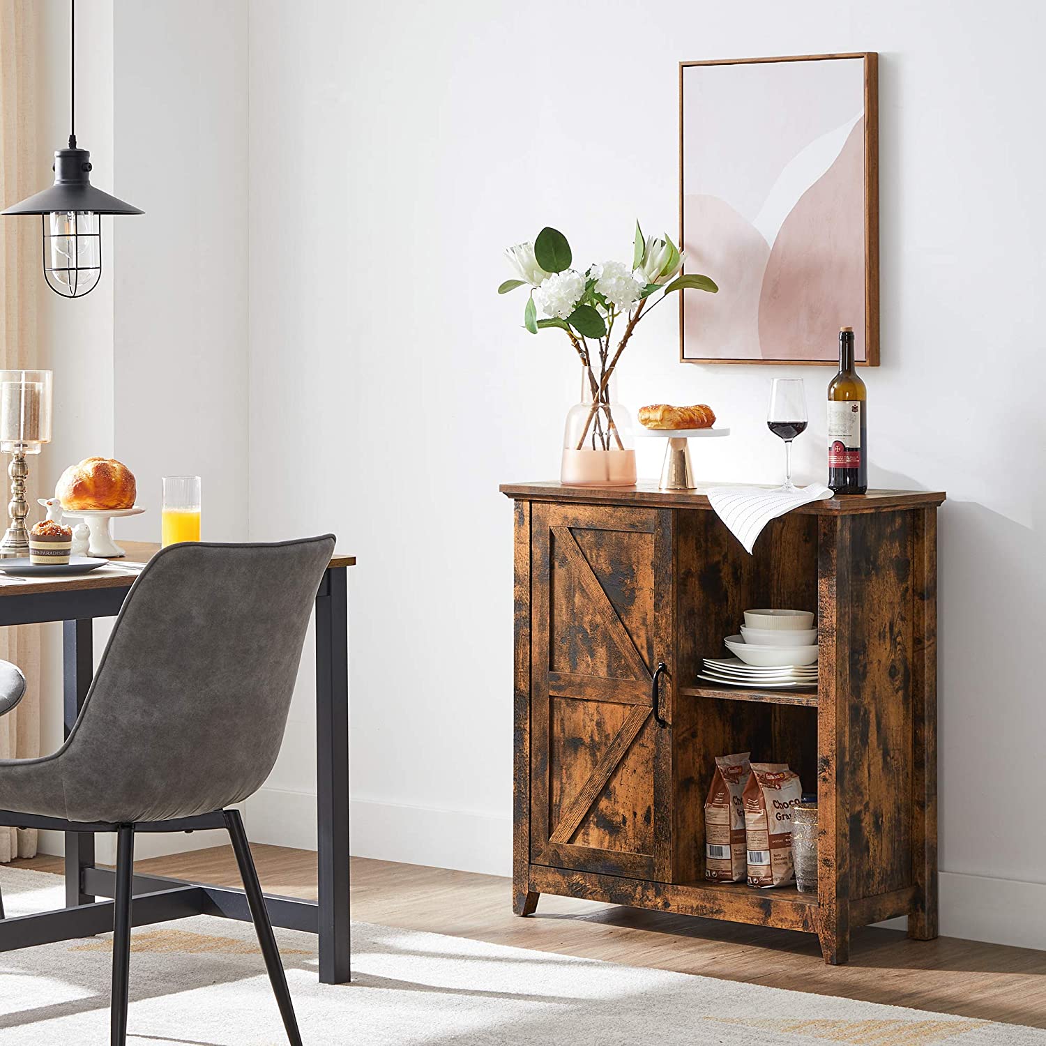Industriestil Sideboard Vintagebraun
