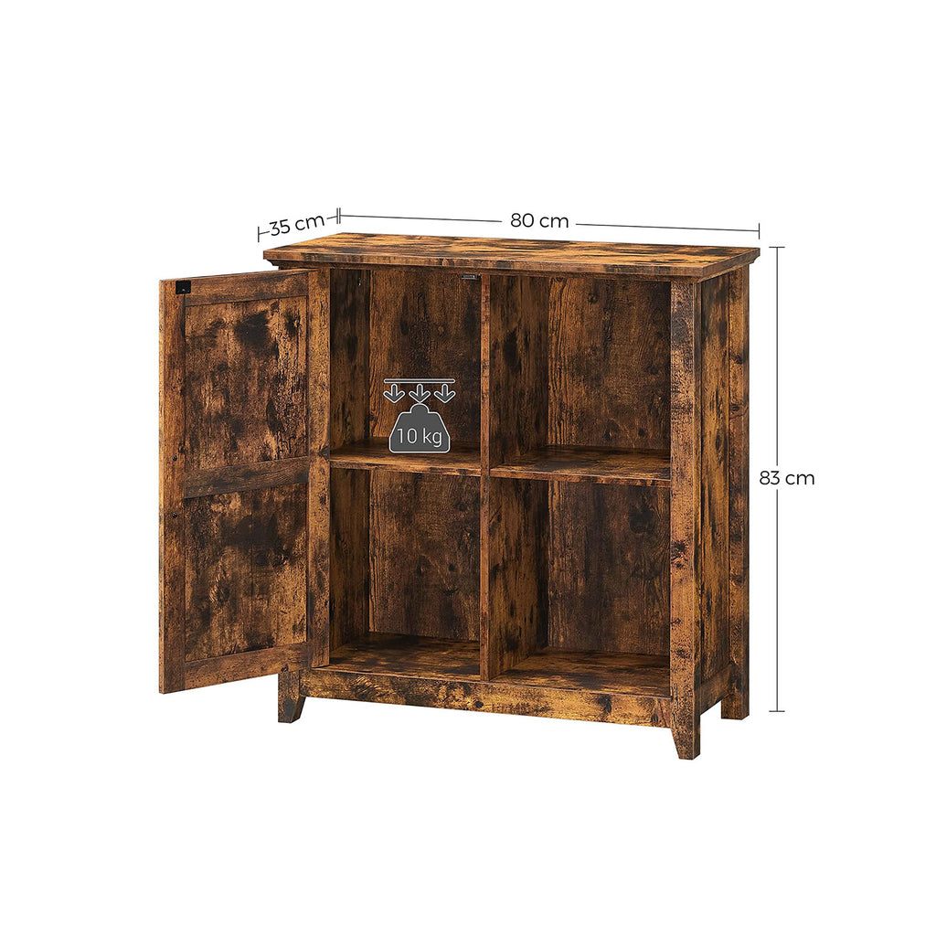 Industriestil Sideboard Vintagebraun