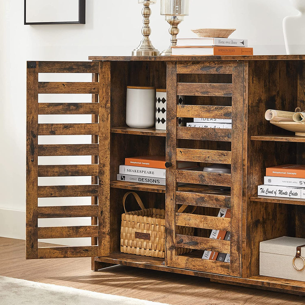 Sideboard verstellbare Ablage Vintagebraun