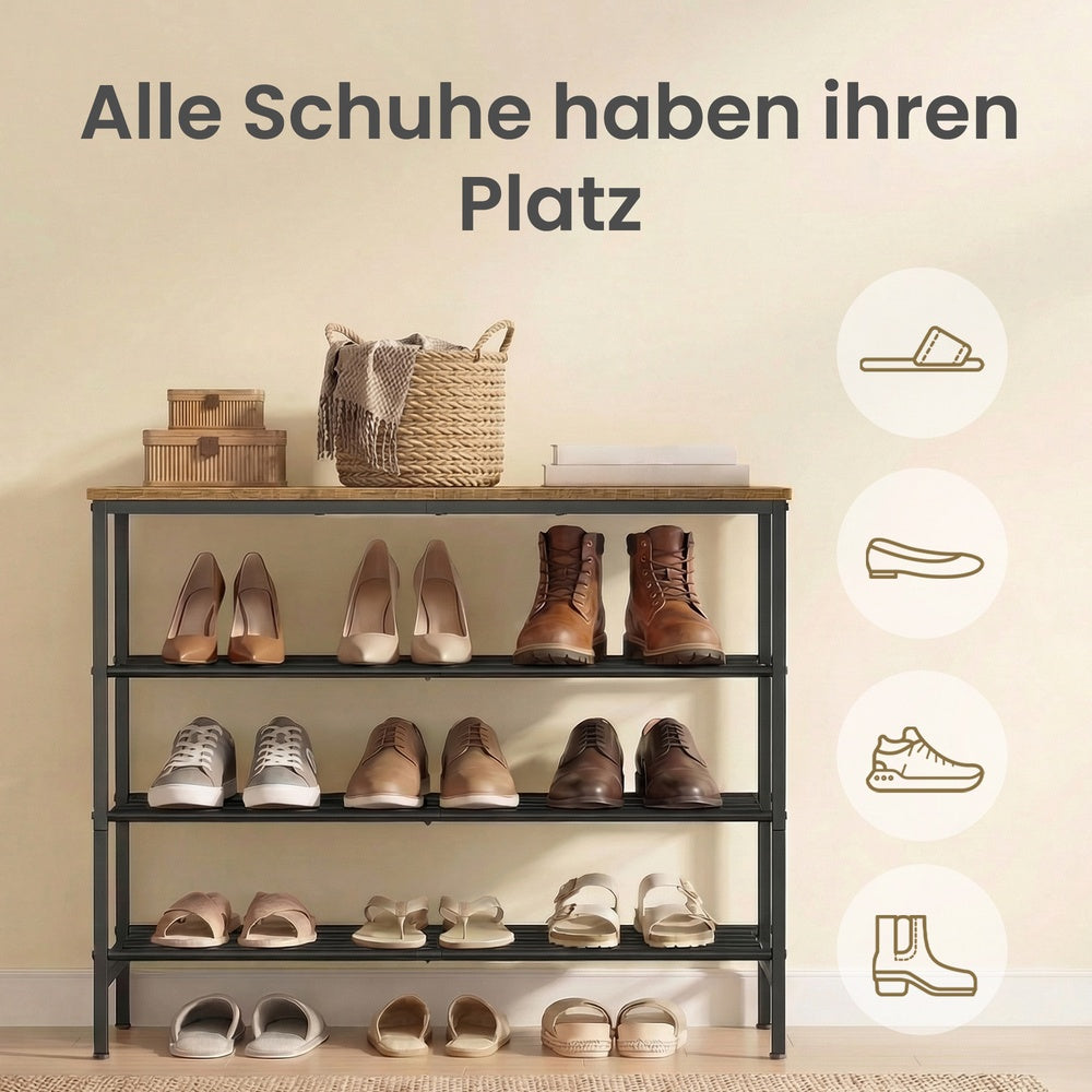 Schuhbank, Schuhaufbewahrung, Schuhregal