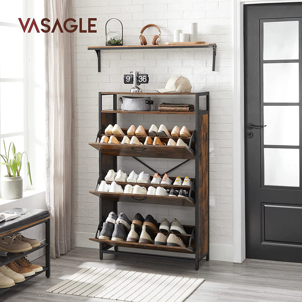 Schuhschrank mit 3 Klappen