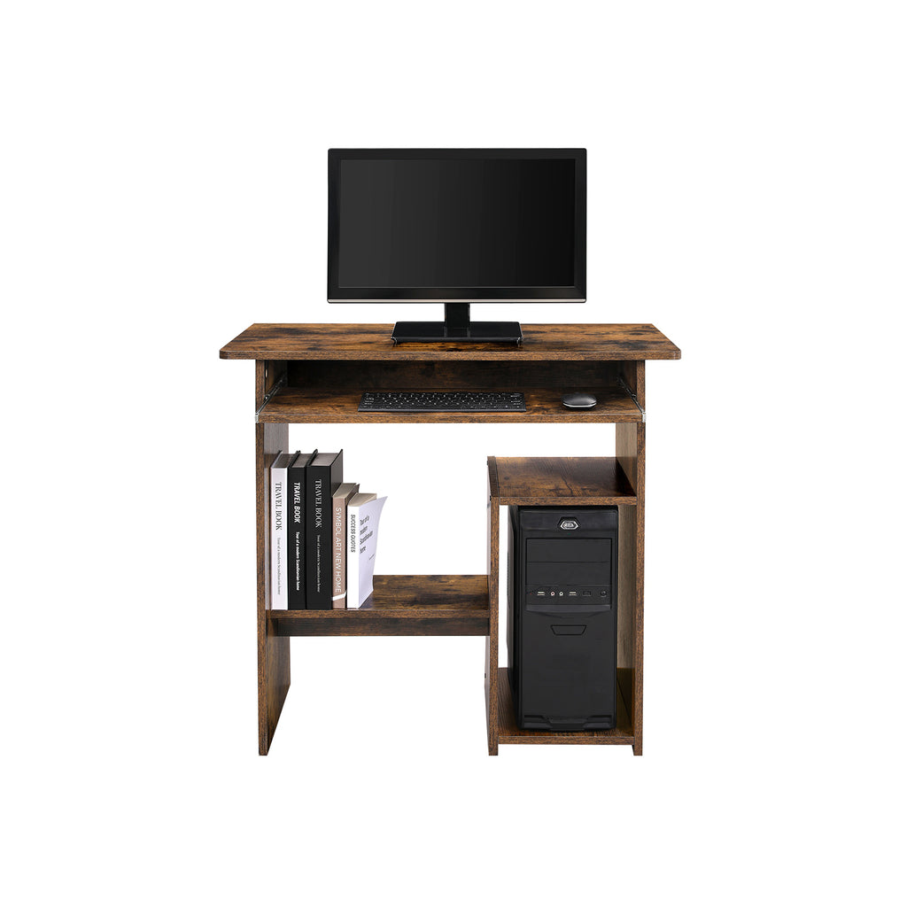 Computertisch  80 x 45 x 74 cm mit Tastaturablage