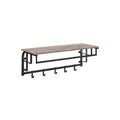 Wandgarderobe mit 5 Haken