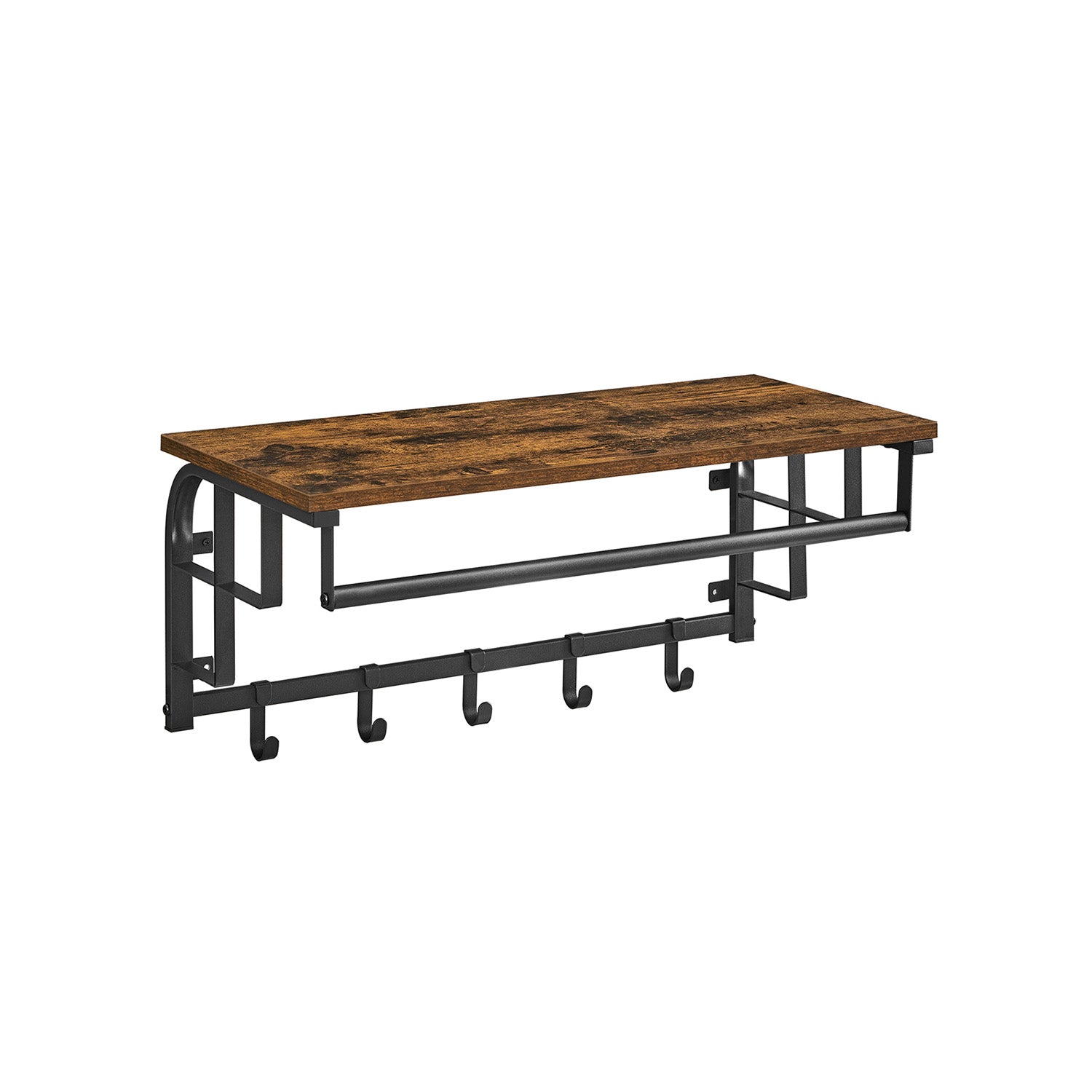 Industrie-Design Wandgarderobe