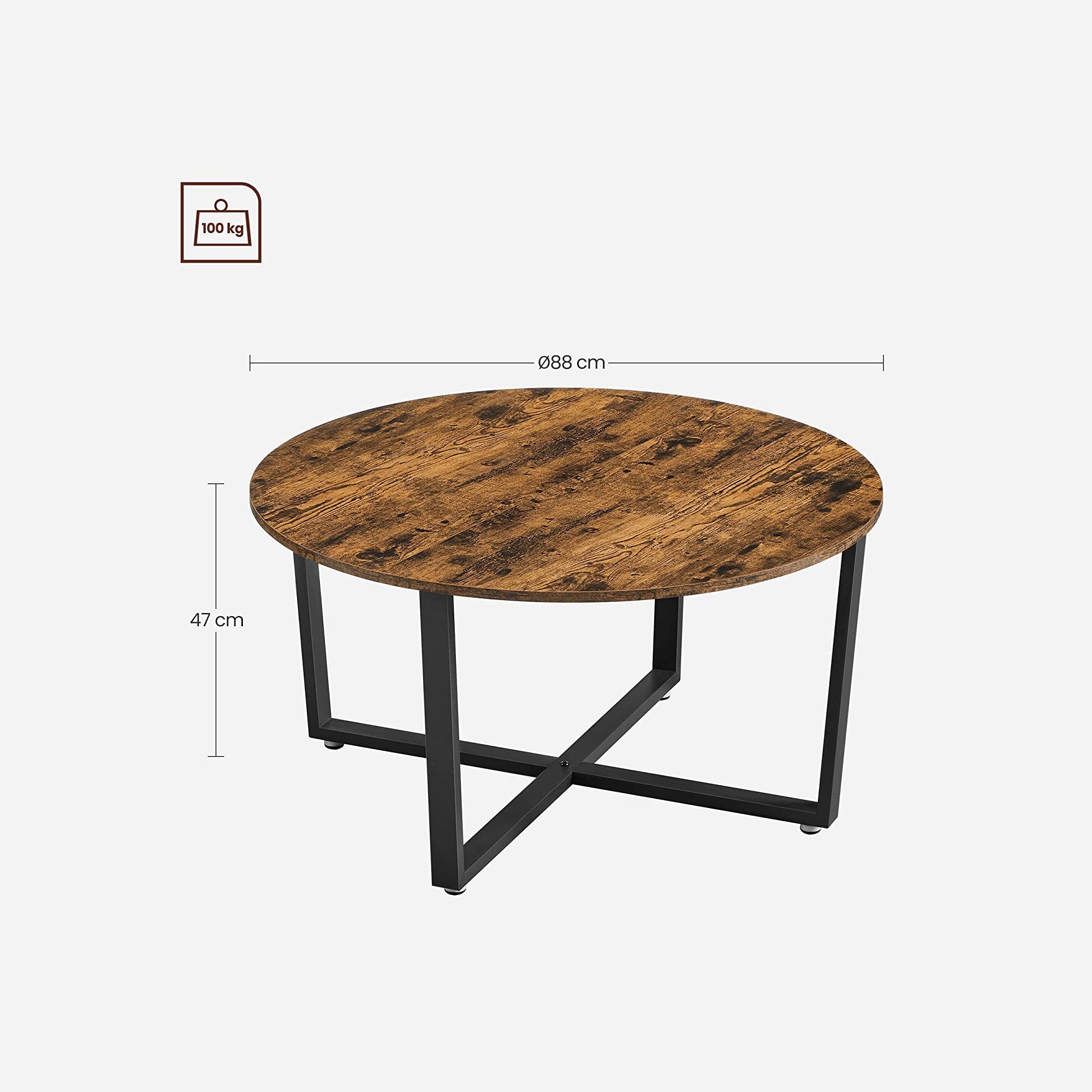 Industrie-Design Couchtisch