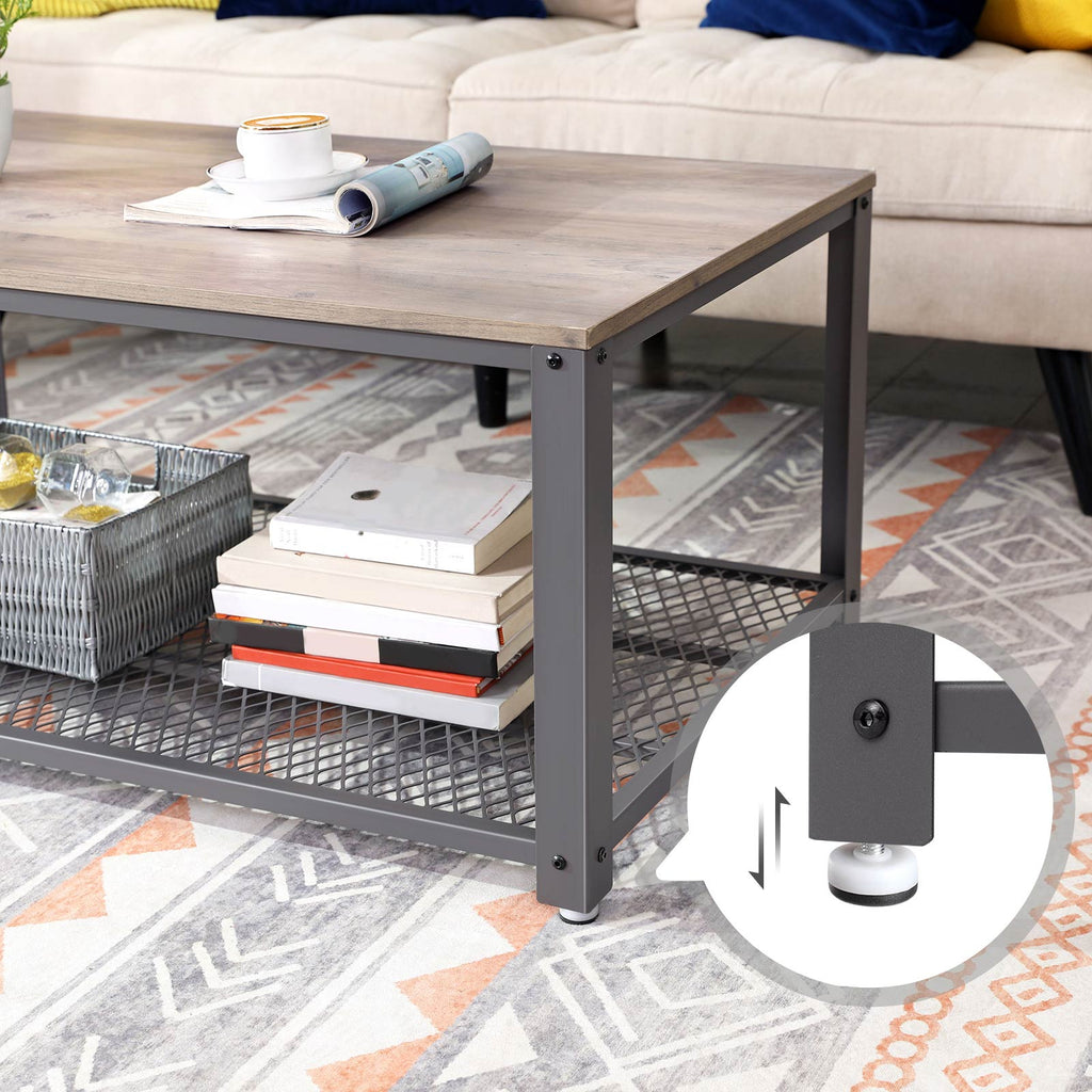 Couchtisch greige-grau