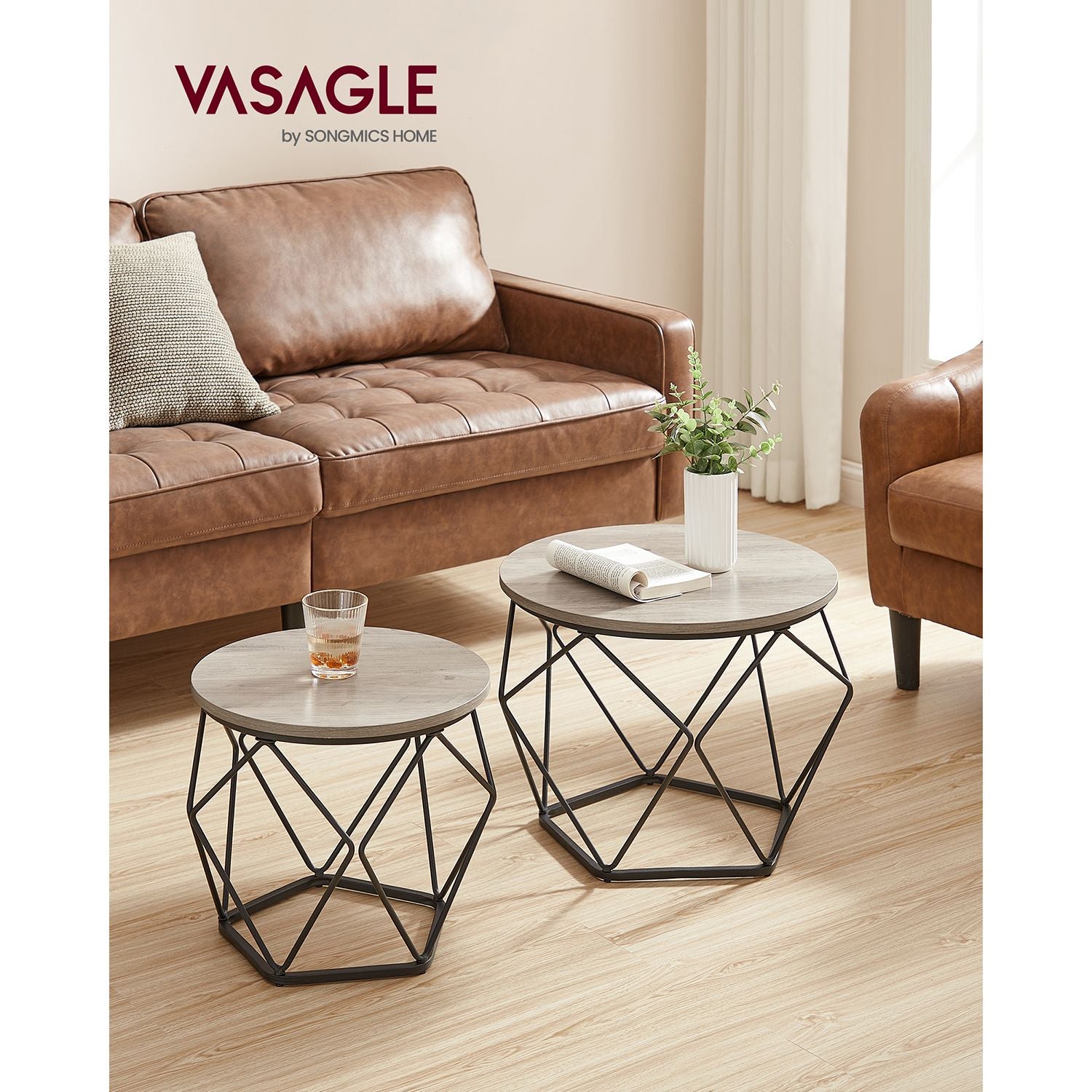 Kleiner Couchtisch 2er Set