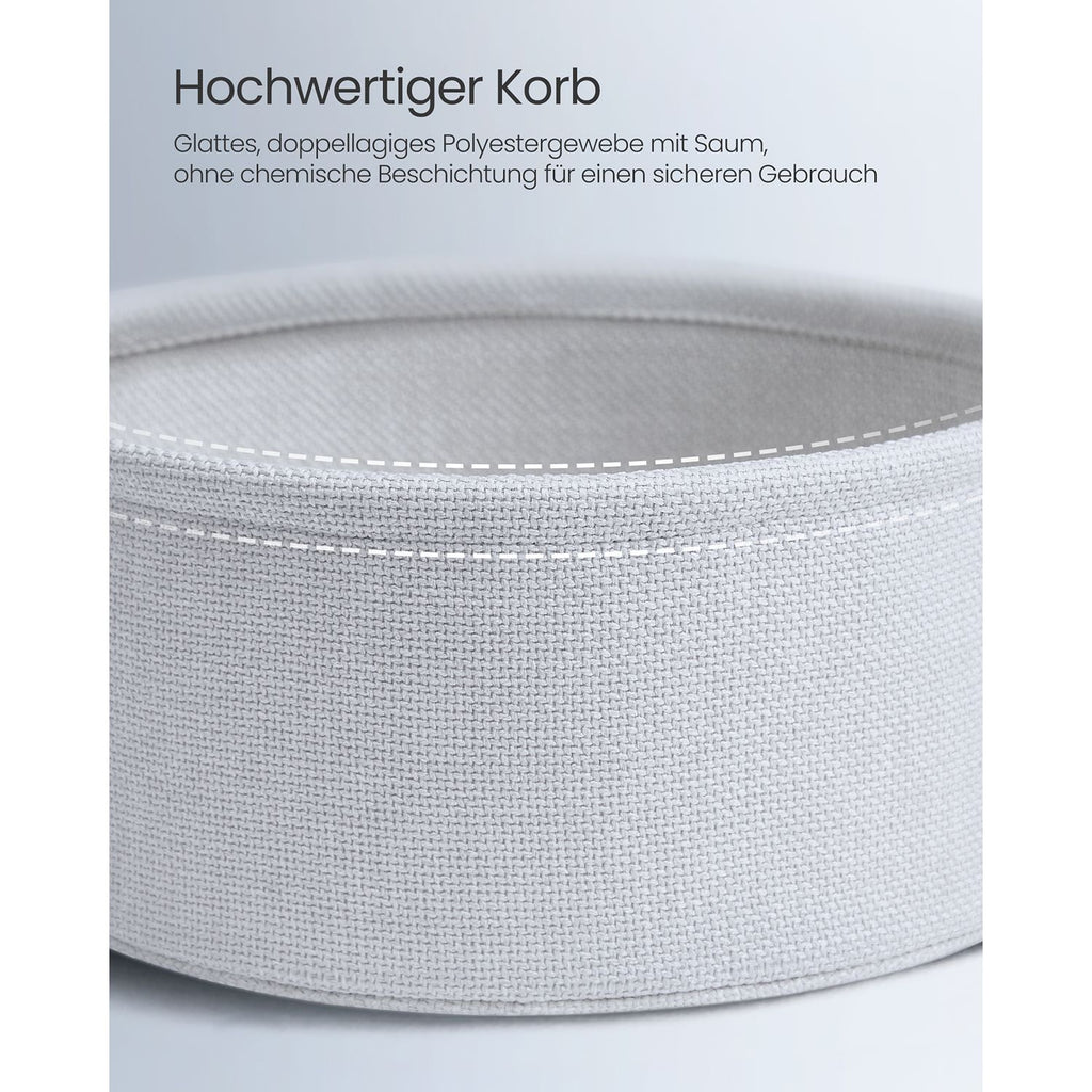 Beistelltisch rund puderblau-Pastellblau