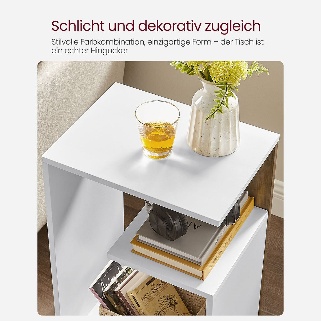 Beistelltisch mit Ablage