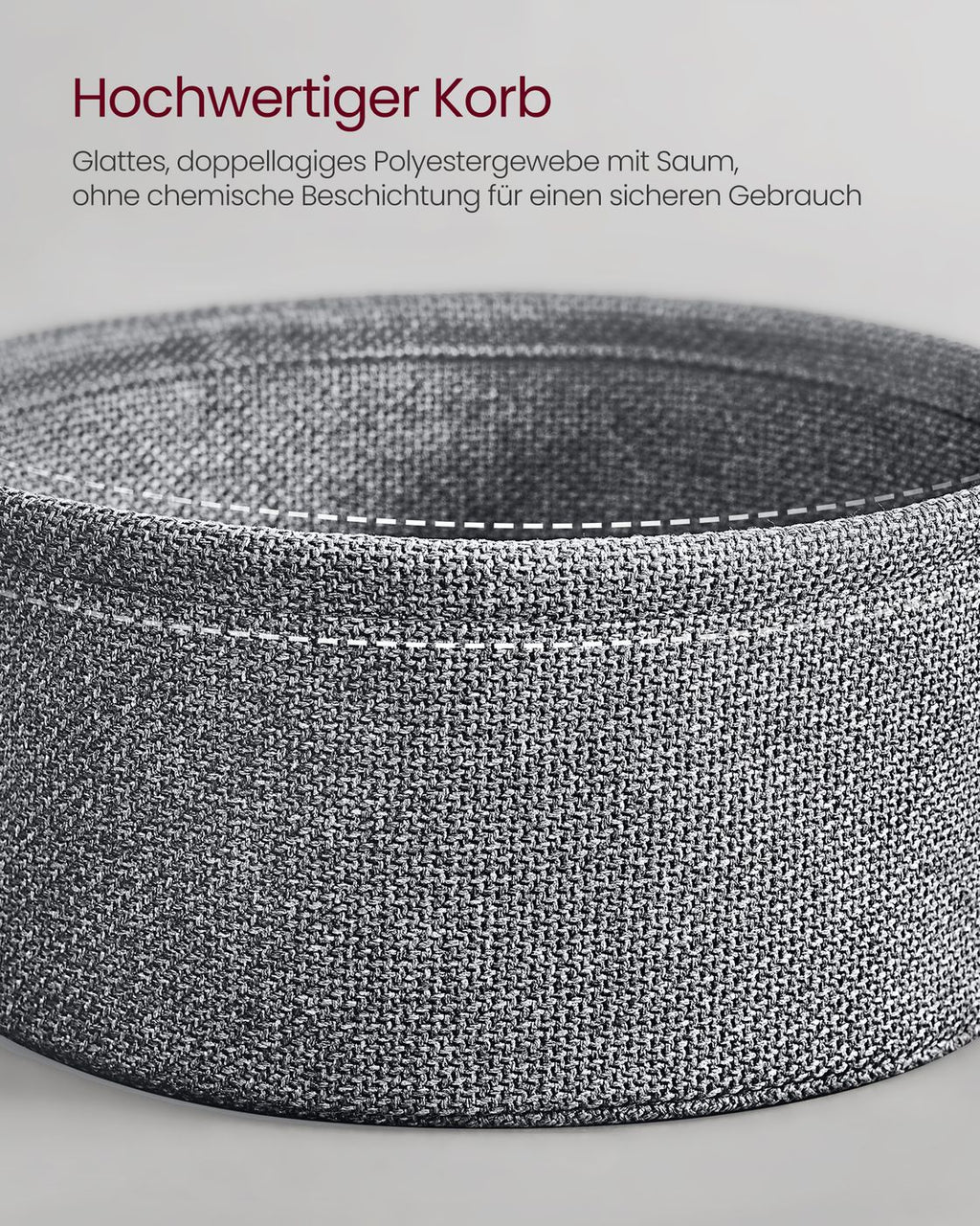 Beistelltisch mit Ladestation und Steckdose taubengrau-schiefergrau