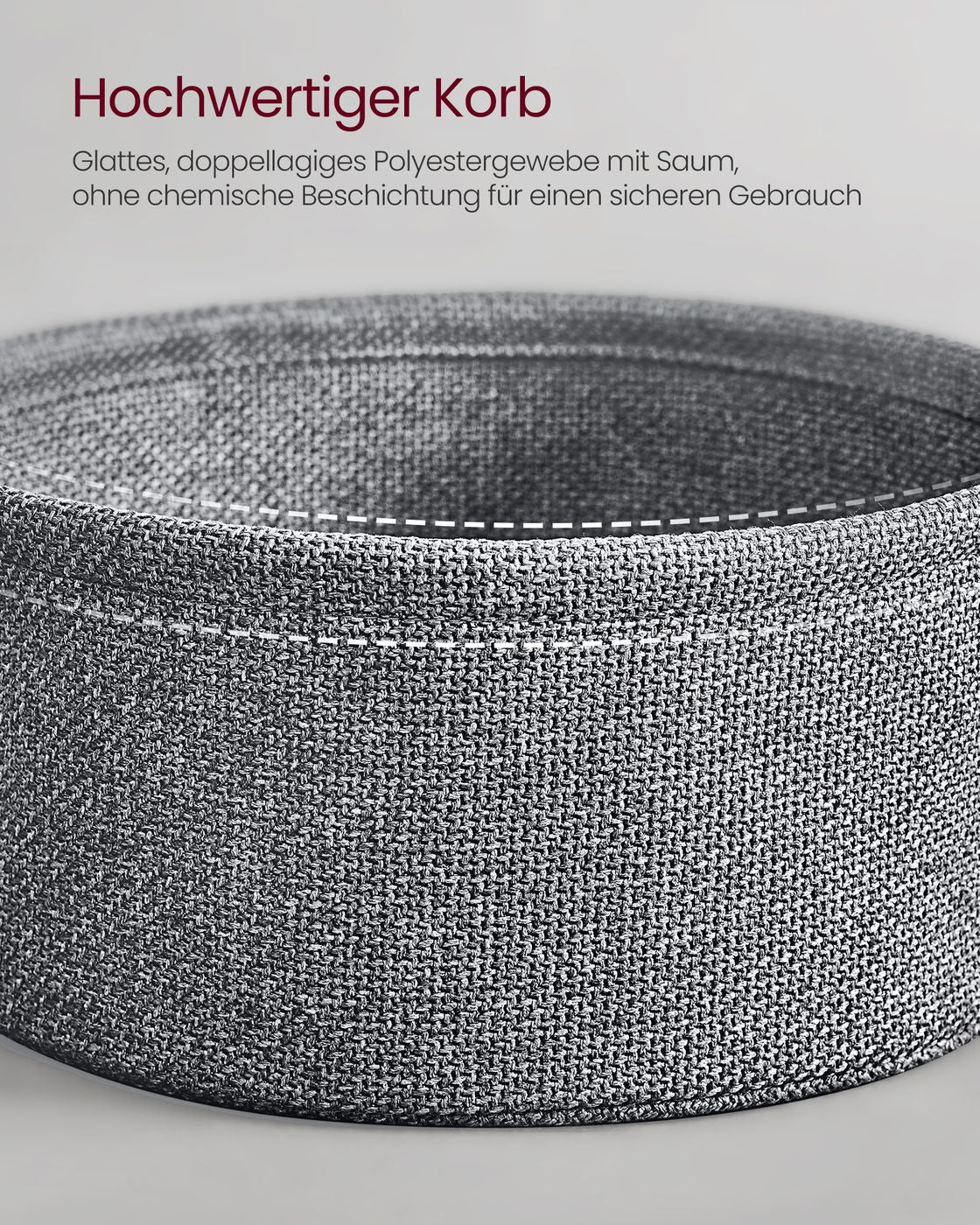 Beistelltisch mit Ladestation und Steckdose taubengrau-schiefergrau