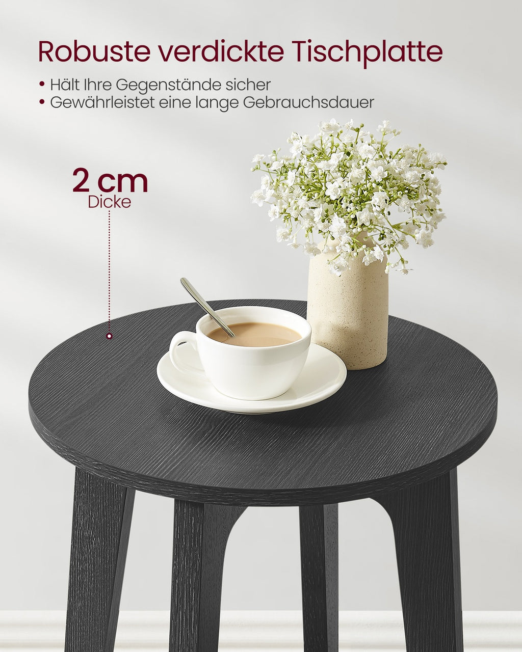 Moderner Beistelltisch