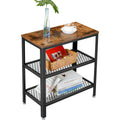 Schmaler Beistelltisch Industrie-Design