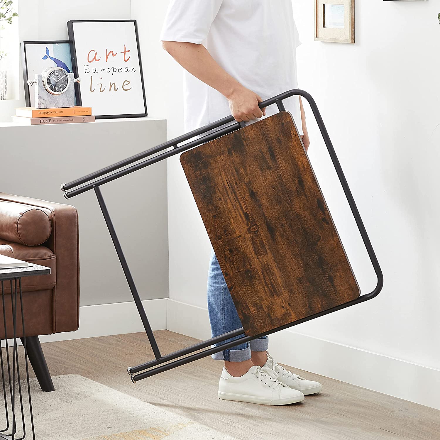 Industrie-Design Beistelltisch klappbar