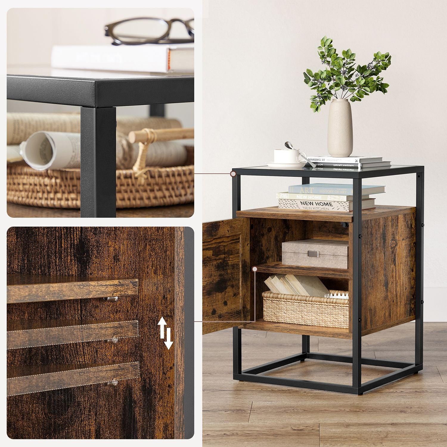 Nachttisch für Boxspringbett