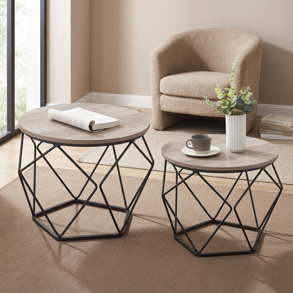 Kleiner Couchtisch 2er Set