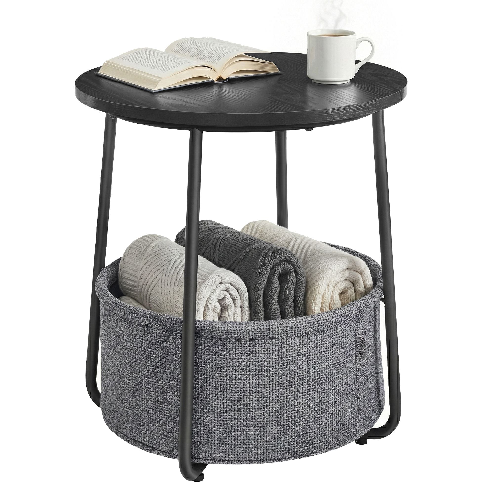 Beistelltisch rund, kleiner Tisch, Couchtisch klein