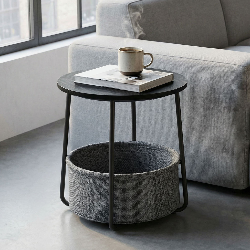 Beistelltisch rund, kleiner Tisch, Couchtisch klein