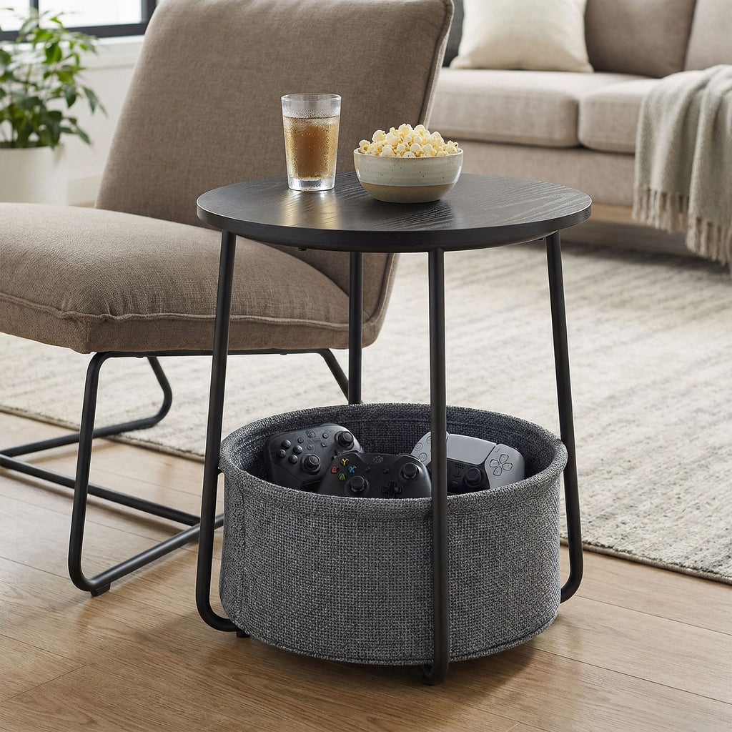Beistelltisch rund, kleiner Tisch, Couchtisch klein
